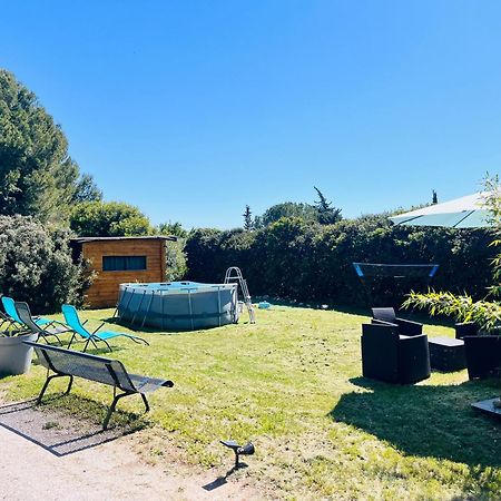 Location T3 Jardin Avec Piscine Villa Mèze Exteriör bild